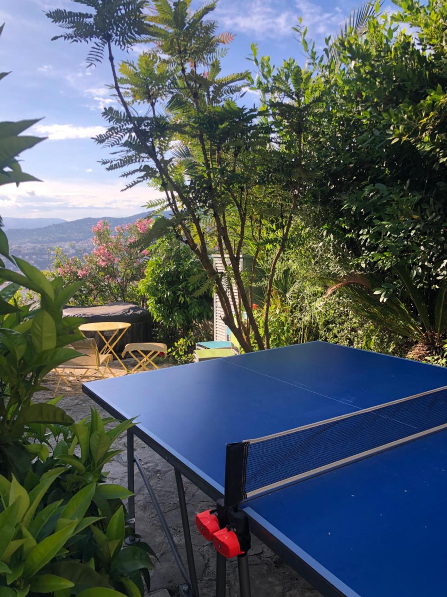 Jardin Avec Jacuzzi, Vue Et Montagne, Clim & Parking Appartamento Nizza